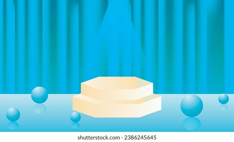 abstract 3d background with product presentation mockup background	