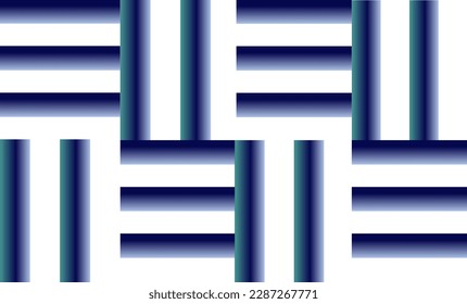 abstract 3d background, background with stripes pipe cross to check board pattern, repeated replete image design as fabrics printed design