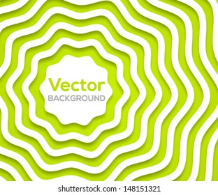 Abstract 3d background. Vector illustration.