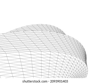abstract 3d background vector illustration