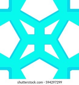 Abstract 3D background. Vector illustration.