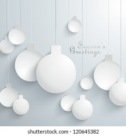 Abstract 3D Baubles Design