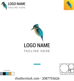 Abstract 3D bird logo concept.This work was created as a logo use for any business. There is an aesthetic value to the logo because it is not made carelessly. This work is made as detailed as possible
