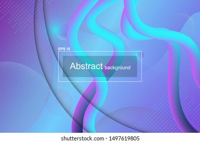 Abstract 3d Blend Background for Banner, Flyer, Cover, Business Presentation.