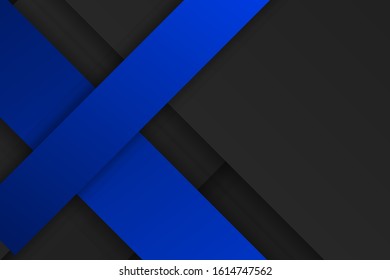 Abstract 3d blue background with modern geometric shape