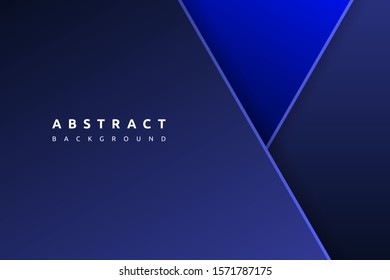 abstract 3d blue background of paper layer