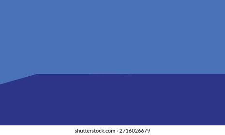 Fondo de animación de papel azul y negro Abstractas 3D con líneas de luz de negocios y color celeste