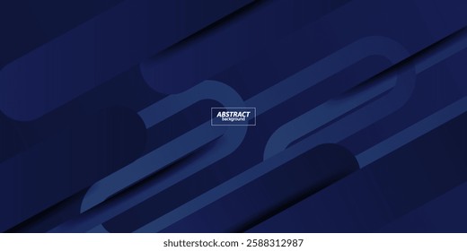 Abstract 3D bright blue dynamic background. Rectangle design background. Vector Eps10