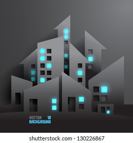 Abstract 3D Buildings