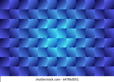 Abstract 3D business blue background. - Illustration