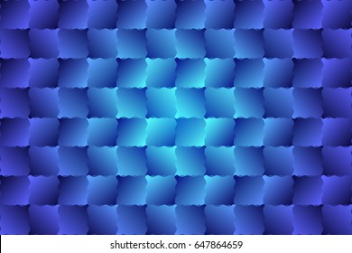 Abstract 3D business blue background. - Illustration