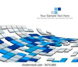 Abstract 3d checked  business background for use in web design