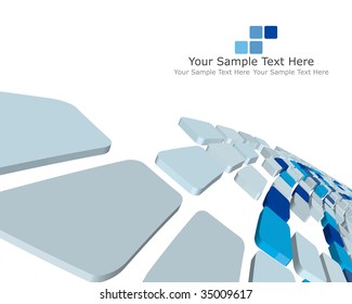 Abstract 3d checked  business background for use in web design