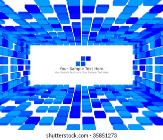 Abstract 3d checked  business background for use in web design