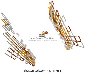 Abstract 3d checked  business background for use in web design