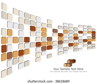 Abstract 3d checked  business background for use in web design