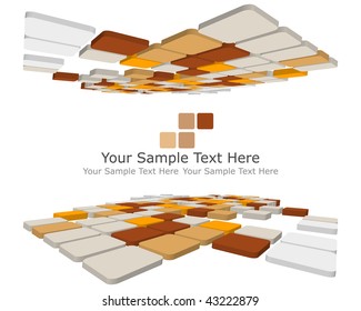 Abstract 3d checked  business background for use in web design