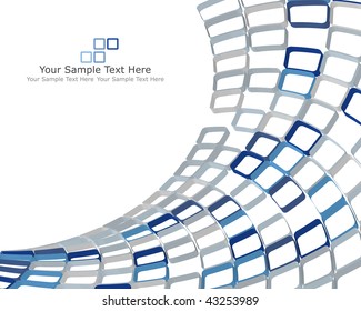 Abstract 3d checked  business background for use in web design