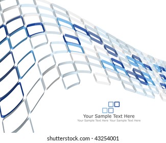 Abstract 3d checked  business background for use in web design
