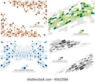 Abstract 3d checked  business background for use in web design