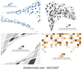 Abstract 3d checked  business background for use in web design
