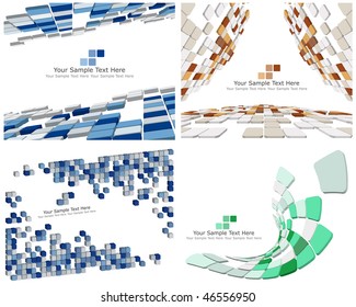 Abstract 3d checked  business background for use in web design