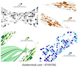 Abstract 3d checked  business background for use in web design