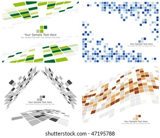 Abstract 3d checked  business background for use in web design