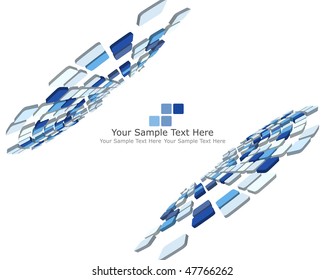 Abstract 3d checked  business background for use in web design