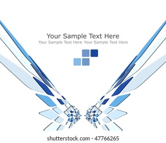 Abstract 3d checked  business background for use in web design