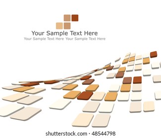 Abstract 3d checked  business background for use in web design