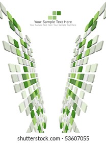 Abstract 3d checked  business background for use in web design