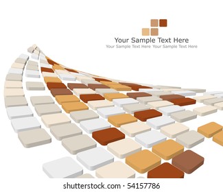 Abstract 3d checked  business background for use in web design