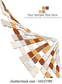Abstract 3d checked  business background for use in web design