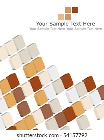 Abstract 3d checked  business background for use in web design