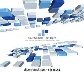 Abstract 3d checked  business background for use in web design