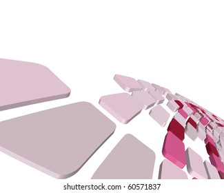 Abstract 3d checked  business background for use in web design