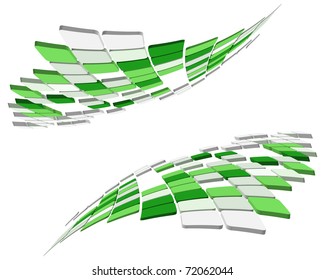 Abstract 3d checked  business background for use in web design