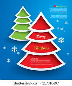 Abstract 3D Christmas Design