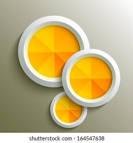 Abstract 3d circles background design