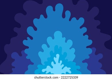 Abstract 3D Color Spread Background With Colorful.