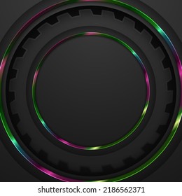 Resumen 3D color vibrante cósmico color de fondo