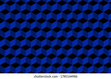 Abstract 3D cubes illustrator background design