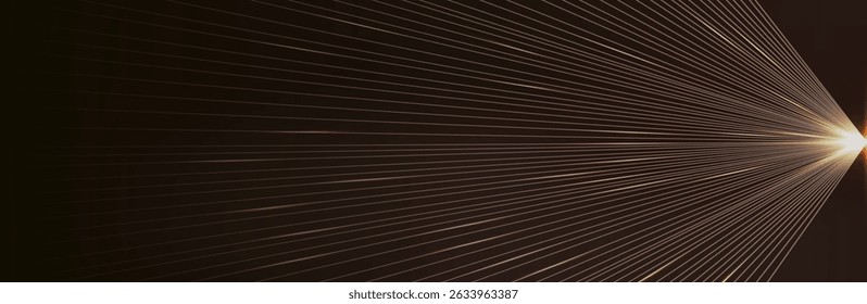 Abstract 3d dark brown background with gold lines curved wavy sparkle with copy space for text.
Luxury style template design. Vector illustration