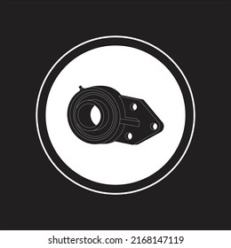 abstract 3d design pillow block bearing type UCFB