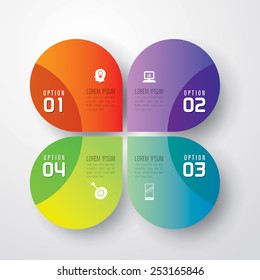 Abstract 3D digital illustration Infographic. Vector illustration can be used for workflow layout, diagram, number options, web design.