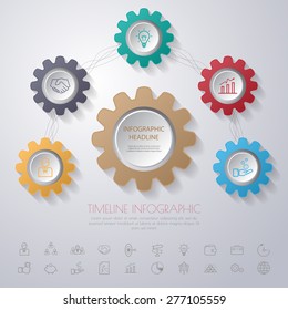 Abstract 3D digital illustration Infographic with world map.Can be used for workflow layout, diagram, number options, web design.Vector/illustration.