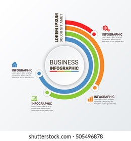 Abstract 3D digital illustration Infographic. Vector illustration can be used for workflow layout, diagram, number options, web design.