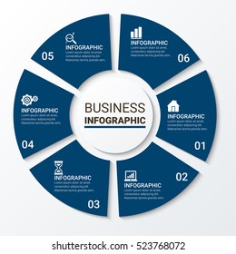 Abstract 3D digital illustration Infographic. Vector illustration can be used for workflow layout, diagram, number options, web design.