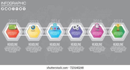 Abstract 3D digital illustration Infographic. Vector illustration can be used for workflow layout, diagram, number options, web design.
